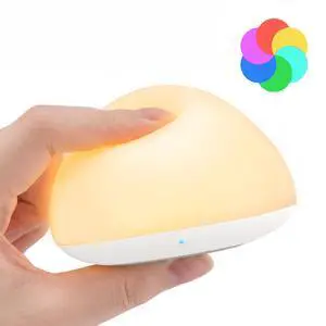 Night Light, 4 Dimmable Brightness 8 Color Changing Night Light for Kids, Small Portable Eye-Caring, Silicone Pinch Control 1H Timer Bedside Lamp, BPA-Free, Squeezable Stress Relief Nursery Lamp Night Light, 4 Dimmable Brightness 8 Color Changing Night Light for Kids, Small Portable Eye-Caring, Silicone Pinch Control 1H Timer Bedside Lamp, BPA-Free, Squeezable Stress Relief Nursery Lamp