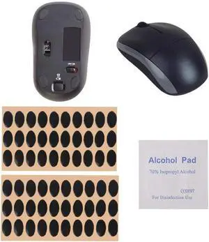 60pcs Black Mouse Feet Sticker Mouse Skates Pads Replacement Feet for M215 / M310 / M325 Pads and Wrist Rests 60pcs Black Mouse Feet Sticker Mouse Skates Pads Replacement Feet for M215 / M310 / M325 Pads and Wrist Rests