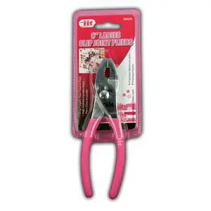 88020 Ladies Pink 6-Inch Slip Joint Pliers 88020 Ladies Pink 6-Inch Slip Joint Pliers