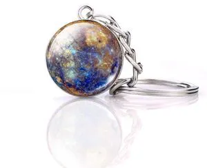 Solar System Planet keychain Accessories Pendant Glow In The Dark Galaxy Crystal Glass Ball Key Chain Rings Creative Gifts For Women Men Charms Luminous Globe Llaveros Keyring(Mercury) Solar System Planet keychain Accessories Pendant Glow In The Dark Galaxy Crystal Glass Ball Key Chain Rings Creative Gifts For Women Men Charms Luminous Globe Llaveros Keyring(Mercury)