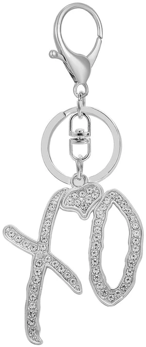 Unise High Hip Hop XO Letter Pendant KeyChain For Women Men, Cubic Zirconia Exaggerate Creative Statement Gift Accessories (XO Silver) Unise High Hip Hop XO Letter Pendant KeyChain For Women Men, Cubic Zirconia Exaggerate Creative Statement Gift Accessories (XO Silver)