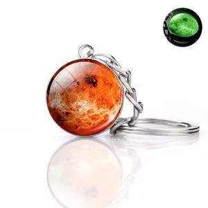 Glow In The Dark Solar System Planet keychain Accessories Pendant Galaxy Crystal Glass Ball Key Chain Rings Creative Gifts For Women Men Charms Luminous Globe Llaveros Keyring(Venus) Glow In The Dark Solar System Planet keychain Accessories Pendant Galaxy Crystal Glass Ball Key Chain Rings Creative Gifts For Women Men Charms Luminous Globe Llaveros Keyring(Venus)