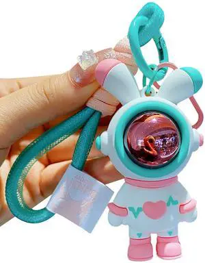 Men Women Cool Creative Astronaut Heart Love Rabbit Pendant Keychain Bunny Key-Chains Keyring Gift Pendant For Handbag Tote Purse Backpack Bag Decoration Car Key Wrist Strap -Pink Men Women Cool Creative Astronaut Heart Love Rabbit Pendant Keychain Bunny Key-Chains Keyring Gift Pendant For Handbag Tote Purse Backpack Bag Decoration Car Key Wrist Strap -Pink