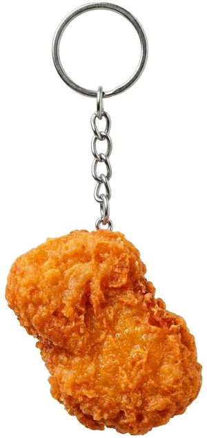 Imitation Chicken Nugget Keychain Funny Gifts Food Key Chain Random Stuff Realistic Keychains Accessories Ornament Imitation Chicken Nugget Keychain Funny Gifts Food Key Chain Random Stuff Realistic Keychains Accessories Ornament