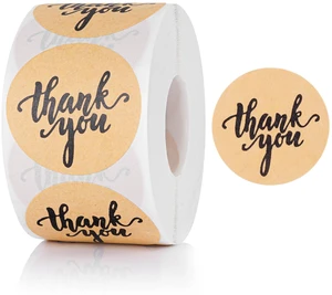 500Pcs Thank You Stickers for Packaging, 1.5 Inch Self-Adhesive Envelope Sticker for Small Business, Gifts, Weddings, Party, Boutiques, Label Stickers 500Pcs Thank You Stickers for Packaging, 1.5 Inch Self-Adhesive Envelope Sticker for Small Business, Gifts, Weddings, Party, Boutiques, Label Stickers