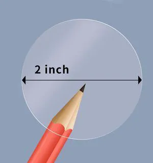 2 Inch Round Clear Seal Stickers,Transparent Envelope Mail Wafer Seal Self Adhesive Package Circle Label (1bag,288PCS) 2 Inch Round Clear Seal Stickers,Transparent Envelope Mail Wafer Seal Self Adhesive Package Circle Label (1bag,288PCS)