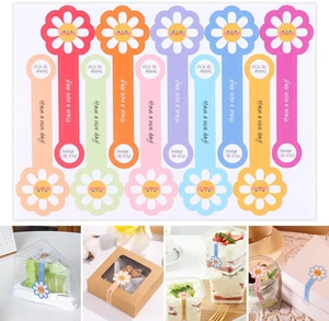 300pcs Flower Lollipop Baking Labels Sealing Stickers for Baked Goods | Handmade Long Label Sealing Bakery Stickers for Cake Box Tins/Jars Gift Wrapping Self-Adhesive Tamper Evident Seal Labels 300pcs Flower Lollipop Baking Labels Sealing Stickers for Baked Goods | Handmade Long Label Sealing Bakery Stickers for Cake Box Tins/Jars Gift Wrapping Self-Adhesive Tamper Evident Seal Labels