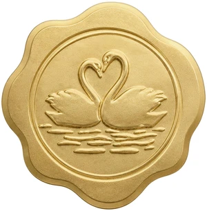 100PCS Swan Seal Stickers for Wedding Invitations, Embossed Envelope Seal Labels, Romantic Gift Packaging & Dessert Box Stickers for Valentines Day, Bridal Shower, Anniversary, 1.6 Inch (Matt Gold) 100PCS Swan Seal Stickers for Wedding Invitations, Embossed Envelope Seal Labels, Romantic Gift Packaging & Dessert Box Stickers for Valentines Day, Bridal Shower, Anniversary, 1.6 Inch (Matt Gold)