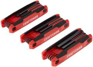 Hex Key Set, 25-Key, 3 Pack, Folding (CMHT26004) Hex Key Set, 25-Key, 3 Pack, Folding (CMHT26004)
