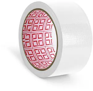 White Duct Tape, Strong Adhesive & Easy Tear, 2 Inch x 22 Yard | Cleaner & Discreet, for Quick Fixes, Sealing, Bundling, or General Household Tasks White Duct Tape, Strong Adhesive & Easy Tear, 2 Inch x 22 Yard | Cleaner & Discreet, for Quick Fixes, Sealing, Bundling, or General Household Tasks