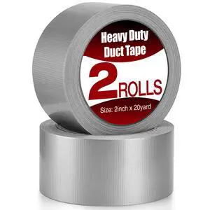 2 Pack Heavy Duty Duct Tape, 2 Inch x 40 Yards Total | Waterproof Strong Adhesive Tape for Indoor & Outdoor, No Residue Duct Tape for Repairs, Patching, Sealing 2 Pack Heavy Duty Duct Tape, 2 Inch x 40 Yards Total | Waterproof Strong Adhesive Tape for Indoor & Outdoor, No Residue Duct Tape for Repairs, Patching, Sealing