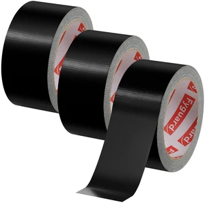3 Pack Black Duct Tape 2IN x 60Yd Total Heavy Duty Waterproof Tape, 9Mil | All Weather Hand Tearable Duct Tape for Indoor Outdoor Emergency Repairs Duct Sealing Wire Bundling Fixation DIY 3 Pack Black Duct Tape 2IN x 60Yd Total Heavy Duty Waterproof Tape, 9Mil | All Weather Hand Tearable Duct Tape for Indoor Outdoor Emergency Repairs Duct Sealing Wire Bundling Fixation DIY