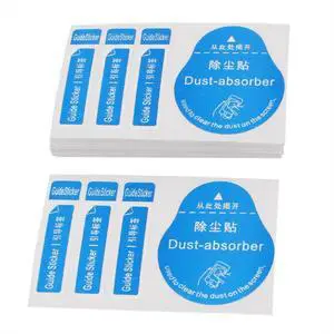 50pcs Dust Removal Stickers, Computer Cellphone Tablet Screen Cleaning Decals, 8 x 5cm Laptop Absorber LCD Dusting Stickers Tools for Cell Phone Tempered Glass Screen Film 50pcs Dust Removal Stickers, Computer Cellphone Tablet Screen Cleaning Decals, 8 x 5cm Laptop Absorber LCD Dusting Stickers Tools for Cell Phone Tempered Glass Screen Film