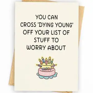 Funny Birthday Card | Funny Birthday Cards for Women, Men, Dad, Mom, Brother, Sister, Husband, Friend, and Anyone | Humorous Birthday Gifts | Unique Birthday Decorations Funny Birthday Card | Funny Birthday Cards for Women, Men, Dad, Mom, Brother, Sister, Husband, Friend, and Anyone | Humorous Birthday Gifts | Unique Birthday Decorations