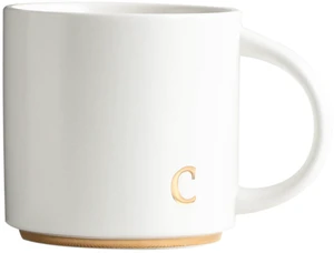Ceramic Coffee Mug, 15 oz Monogram Cup with Gift Box(C) | Dishwasher Safe, Engraved Gold Letter , Personalized Housewarming Birthday Present, Christmas Thanksgiving Mothers Day Gifts Ceramic Coffee Mug, 15 oz Monogram Cup with Gift Box(C) | Dishwasher Safe, Engraved Gold Letter , Personalized Housewarming Birthday Present, Christmas Thanksgiving Mothers Day Gifts