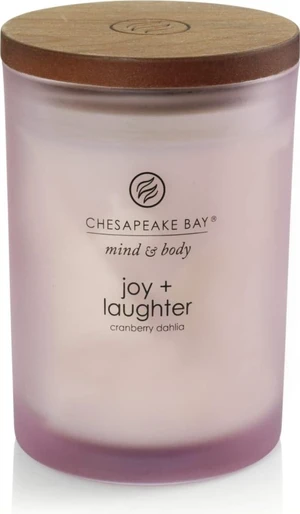 Scented Candle Joy + Laughter (Cranberry Dahlia) Medium Home Décor Scented Candle Joy + Laughter (Cranberry Dahlia) Medium Home Décor