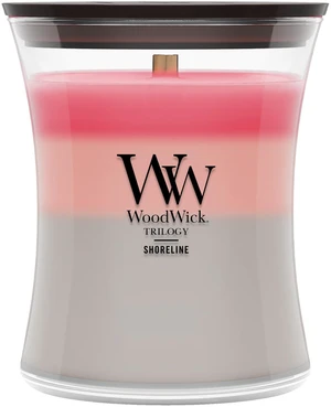 Shoreline Trilogy Gifts for Women and Men, 9.7 oz Medium Hourglass Trilogy Candle with Crackling Wick Shoreline Trilogy Gifts for Women and Men, 9.7 oz Medium Hourglass Trilogy Candle with Crackling Wick