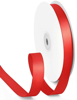 Double Faced Red Ribbon 50 Yards, 5/8 inch Red Stain Ribbon for Gift Wrapping, Flower Bouquet, Weddings Party Invitation Decorations, DIY Crafts and More Double Faced Red Ribbon 50 Yards, 5/8 inch Red Stain Ribbon for Gift Wrapping, Flower Bouquet, Weddings Party Invitation Decorations, DIY Crafts and More