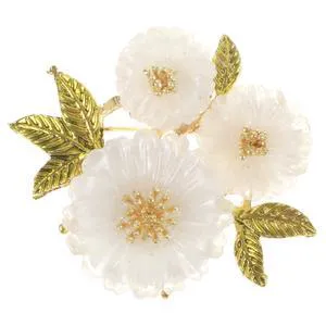 Flower Brooch Pin for Women Mothers Day Gifts Gold Daisy Brooch Corsage | for Coats Jackets Floral Brooches as Scarf Ring, Brooches and Pins for Women, Gift for Her Birthday Flower Brooch Pin for Women Mothers Day Gifts Gold Daisy Brooch Corsage | for Coats Jackets Floral Brooches as Scarf Ring, Brooches and Pins for Women, Gift for Her Birthday