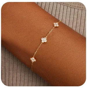 Gold Bracelet Dainty 14K Gold Plated Cute Friendship Stackable Bracelets for Women No Tarnish Trendy Charm Best Friend Bracelet Stack For Birthday Jewelry Gold Bracelet Dainty 14K Gold Plated Cute Friendship Stackable Bracelets for Women No Tarnish Trendy Charm Best Friend Bracelet Stack For Birthday Jewelry