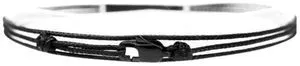 Nautical Rope Bracelet for Men Waterproof & Adjustable Wrap String Bracelets with Snap Hook Gift for Him (Black Black) Nautical Rope Bracelet for Men Waterproof & Adjustable Wrap String Bracelets with Snap Hook Gift for Him (Black Black)