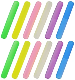 12PCS Toothbrush Holder Travel Case Clean Safe Storage For Travel Bathroom | Multipurpose bulk toothbrush storage, travel toothbrush covers, clean design for daily bathroom storage and outdoor travel 12PCS Toothbrush Holder Travel Case Clean Safe Storage For Travel Bathroom | Multipurpose bulk toothbrush storage, travel toothbrush covers, clean design for daily bathroom storage and outdoor travel