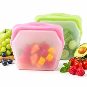 2PCS Everbag Silicone Reusable Food Storage Bag,1000ml Stand-Up Freezer | 2pack 1000ml reusable silicone bags in mixed colors for fruit, snacks, lunch, meal prep, fridge and freezer storage. 2PCS Everbag Silicone Reusable Food Storage Bag,1000ml Stand-Up Freezer | 2pack 1000ml reusable silicone bags in mixed colors for fruit, snacks, lunch, meal prep, fridge and freezer storage.