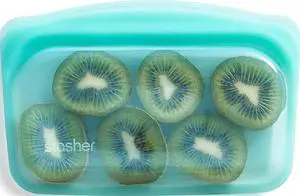 Premium Reusable Silicone Food Storage Bag, Snack, Aqua, 12 oz | Food-Safe Silicone, BPA-Free, Leak-Free, Eco-Friendly, Freezer, Microwave, Dishwasher, Oven Safe, Meal Prep, Snack Bags Premium Reusable Silicone Food Storage Bag, Snack, Aqua, 12 oz | Food-Safe Silicone, BPA-Free, Leak-Free, Eco-Friendly, Freezer, Microwave, Dishwasher, Oven Safe, Meal Prep, Snack Bags