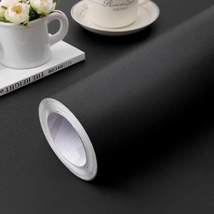 Peel and Stick Wallpaper Black Contact Paper for Cabinets and Drawers | 15.7" x 118" Removable Wall Paper Self Adhesive Vinyl Film Roll Easy to Apply Bathroom Home Decor Counter Top Covers Peel and Stick Wallpaper Black Contact Paper for Cabinets and Drawers | 15.7" x 118" Removable Wall Paper Self Adhesive Vinyl Film Roll Easy to Apply Bathroom Home Decor Counter Top Covers