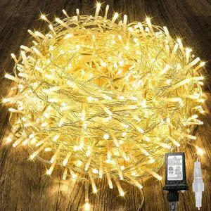 Connectable 240LED 88Ft String Lights, Classroom Lights Indoor Outdoor | Clear Wire Twinkle Fairy Lights Plug in, 13 Modes, Timer, Waterproof Christmas Trees Lights for Bedroom, Patio Warm White Connectable 240LED 88Ft String Lights, Classroom Lights Indoor Outdoor | Clear Wire Twinkle Fairy Lights Plug in, 13 Modes, Timer, Waterproof Christmas Trees Lights for Bedroom, Patio Warm White
