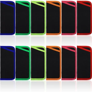 12 Pack Reading Glasses Case Soft Pouch Eyeglasses Sleeve, Bright | Slim Slipin Antiscratch Eyewear Pouch, Portable Sunglasses Bag, Lightweight Lens Protection, for Daily Storage & Travel Use 12 Pack Reading Glasses Case Soft Pouch Eyeglasses Sleeve, Bright | Slim Slipin Antiscratch Eyewear Pouch, Portable Sunglasses Bag, Lightweight Lens Protection, for Daily Storage & Travel Use