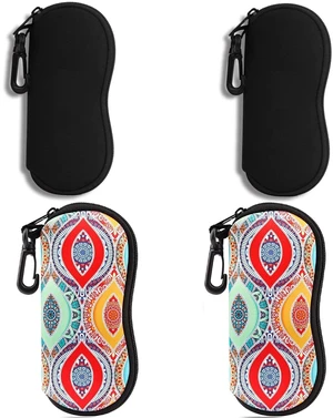 Sunglasses Soft Case Ultra Light Neoprene Zipper Eyeglass Case With Belt Clip Sunglasses Soft Case Ultra Light Neoprene Zipper Eyeglass Case With Belt Clip