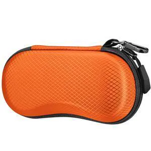 Sunglasses Case, Hard EVA Shell Shockproof Sport Glasses Case (Orange) Sunglasses Case, Hard EVA Shell Shockproof Sport Glasses Case (Orange)