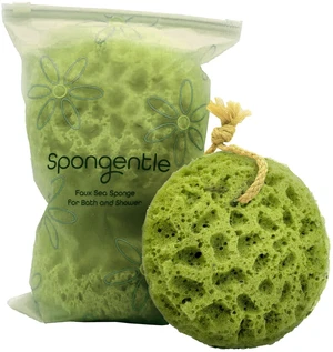 Spongentle Loofah Sponge for Shower and Bathing, Bath Sponge with Dual Texture, Shower Pouf for Gentle and Deep Exfoliation, Large Size Body Scrubber for Men & Women, PU Foam, 37% More Lather, 3 Pack Spongentle Loofah Sponge for Shower and Bathing, Bath Sponge with Dual Texture, Shower Pouf for Gentle and Deep Exfoliation, Large Size Body Scrubber for Men & Women, PU Foam, 37% More Lather, 3 Pack