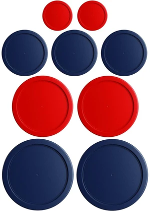 Replacement Lids for Pyrex Glass Food Storage Containers Round (2) for 7202-PC 1 Cup (3) for 7200-PC 2 Cup (2) for 7201-PC 4 Cup (2) for 7402-PC 6/7 Cup Red Blue Replacement Lids for Pyrex Glass Food Storage Containers Round (2) for 7202-PC 1 Cup (3) for 7200-PC 2 Cup (2) for 7201-PC 4 Cup (2) for 7402-PC 6/7 Cup Red Blue