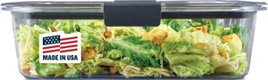 Brilliance Large Food Storage Container, 9.6 Cup, BPA-Free, Leak-Proof, Clear Brilliance Large Food Storage Container, 9.6 Cup, BPA-Free, Leak-Proof, Clear
