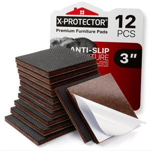 Non Slip Furniture Pads 12 Premium Furniture Grippers 3"! | Best Self Adhesive Rubber Feet Furniture Feet Ideal Non Skid Furniture Pad Floor Protectors Keep Furniture in Place! Non Slip Furniture Pads 12 Premium Furniture Grippers 3"! | Best Self Adhesive Rubber Feet Furniture Feet Ideal Non Skid Furniture Pad Floor Protectors Keep Furniture in Place!
