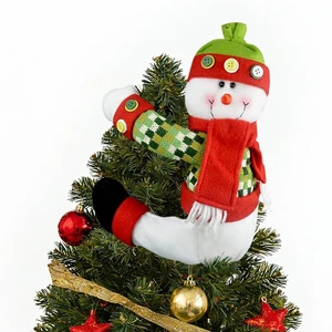 Christmas Tree Topper Snowman,Unique Holiday Xmas Decorations Funny Home Decor Christmas Tree Topper Snowman,Unique Holiday Xmas Decorations Funny Home Decor