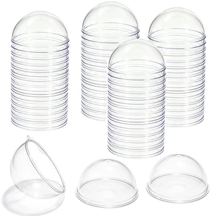 20PCS 80mm/3.14inch Large Clear Ball Ornaments, Clear Plastic Fillable Christmas Balls Shatterproof Ornament Bauble for DIY Crafts Wedding Party Decor Holiday Home Decor 20PCS 80mm/3.14inch Large Clear Ball Ornaments, Clear Plastic Fillable Christmas Balls Shatterproof Ornament Bauble for DIY Crafts Wedding Party Decor Holiday Home Decor