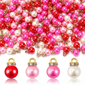 90Pcs Pink Mini Christmas Pearl Ball Ornaments Vintage Tree Hanging Decor | Shatterproof Fake Pearl Plastic Pendants, Mini 1Inch Vintage Festive Design, Perfect for Holiday Party DIY Crafts 90Pcs Pink Mini Christmas Pearl Ball Ornaments Vintage Tree Hanging Decor | Shatterproof Fake Pearl Plastic Pendants, Mini 1Inch Vintage Festive Design, Perfect for Holiday Party DIY Crafts