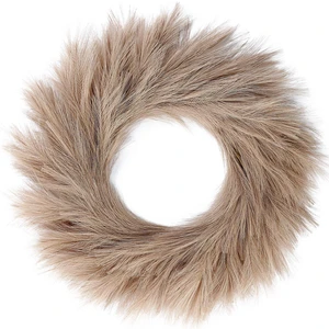 Pampas Grass Wreath 26 Faux Pampas Wreath for All Seasons Artificial Pampas Wreath Christmas Decor Boho Wall Decor for Front Door Farmhouse Fall Autumn Xmas Spring Wreath Decoration (Brown) Pampas Grass Wreath 26 Faux Pampas Wreath for All Seasons Artificial Pampas Wreath Christmas Decor Boho Wall Decor for Front Door Farmhouse Fall Autumn Xmas Spring Wreath Decoration (Brown)