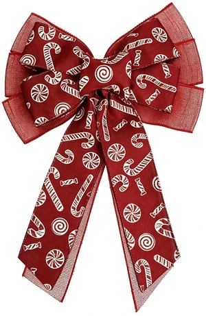 Red Fabric Bows,11 Inch Big Wreath Bow for Holiday and Outdoor Decor | Red Christmas Bow for Door Tree Cabinets Decor, No Assembly Required, Well-defined Floral Shape, Vibrant Color 1 Pack Red Fabric Bows,11 Inch Big Wreath Bow for Holiday and Outdoor Decor | Red Christmas Bow for Door Tree Cabinets Decor, No Assembly Required, Well-defined Floral Shape, Vibrant Color 1 Pack