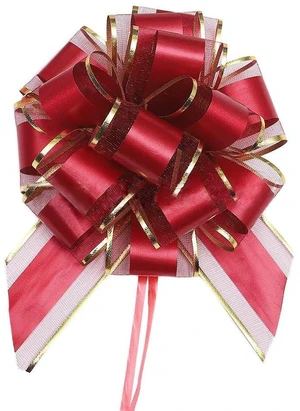 6 Pieces Bows for Gift Wrapping Pull Bow Ribbon Pull Bows for Christmas Wedding Baskets Valentine's Day Bows 6 inch Pull Bow for Gift Wrapping (Wine Red) 6 Pieces Bows for Gift Wrapping Pull Bow Ribbon Pull Bows for Christmas Wedding Baskets Valentine's Day Bows 6 inch Pull Bow for Gift Wrapping (Wine Red)