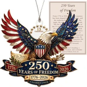Christmas Decorations - Christmas Ornaments - 250 Anniversary USA Merchandise - Christmas Ornament 2026 Christmas Decoration for Home, Stocking Stuffers - Gifts for Family Mom Dad Friends Coworker Christmas Decorations - Christmas Ornaments - 250 Anniversary USA Merchandise - Christmas Ornament 2026 Christmas Decoration for Home, Stocking Stuffers - Gifts for Family Mom Dad Friends Coworker