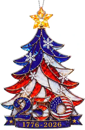 250 Christmas Ornaments, 250 Anniversary USA Merchandise, Christmas Ornament 2026, United States 250th Anniversary Decor, America 250 Years Patriotic Home Decor, 17762026 Commemorative Gift 250 Christmas Ornaments, 250 Anniversary USA Merchandise, Christmas Ornament 2026, United States 250th Anniversary Decor, America 250 Years Patriotic Home Decor, 17762026 Commemorative Gift