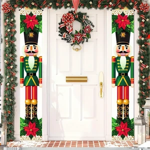 Nutcracker Christmas Porch Banner Decorations Soldier Model Nutcracker Banners Front Door Hanging Banner Entryway Xmas Winter for Wall Fireplace Party Holiday Home Kids Decor 71 x 12 Nutcracker Christmas Porch Banner Decorations Soldier Model Nutcracker Banners Front Door Hanging Banner Entryway Xmas Winter for Wall Fireplace Party Holiday Home Kids Decor 71 x 12