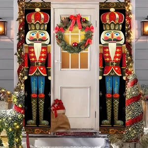 Nutcracker Christmas Porch Banner Decorations 71 x 12 Inch Soldier Model Nutcracker Banners Front Door Hanging Banner Entryway Xmas Winter for Wall Fireplace Party Holiday Home Kids Decor Nutcracker Christmas Porch Banner Decorations 71 x 12 Inch Soldier Model Nutcracker Banners Front Door Hanging Banner Entryway Xmas Winter for Wall Fireplace Party Holiday Home Kids Decor