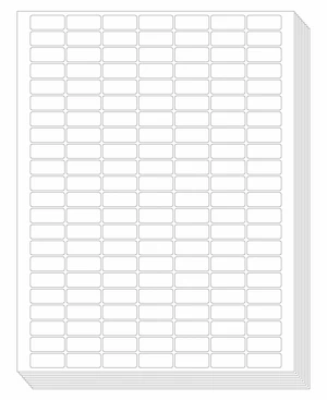 1540 White Rectangular Labels, White Code Labels Water/Oil/Tear Proof Stickers Removable No Residue for Bins, Kitchen Containers (Each Sheet is Letter Size 8.5 x 11) 1540 White Rectangular Labels, White Code Labels Water/Oil/Tear Proof Stickers Removable No Residue for Bins, Kitchen Containers (Each Sheet is Letter Size 8.5 x 11)