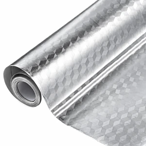 Adhesive Aluminum Foil Kitchen Wall Sticker Backsplash Oil Proof Silver | Wallpaper Peel and Stick Wall Paper Waterproof 15.7X197 Inches Kitchen Wall Sticker for Countertop Drawer Shelf Liner Adhesive Aluminum Foil Kitchen Wall Sticker Backsplash Oil Proof Silver | Wallpaper Peel and Stick Wall Paper Waterproof 15.7X197 Inches Kitchen Wall Sticker for Countertop Drawer Shelf Liner