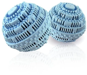 2pcs Laundry Ball - Natural Non-Chemical Detergent Laundry Balls for Washing Machine - Eco Friendly Wash Ball & Detergent Alternative for 2000 Washings(Light Blue) 2pcs Laundry Ball - Natural Non-Chemical Detergent Laundry Balls for Washing Machine - Eco Friendly Wash Ball & Detergent Alternative for 2000 Washings(Light Blue)